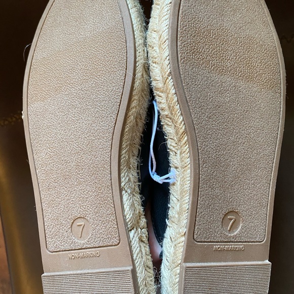 Black and rope loafer slip ons from Target - Picture 4 of 4